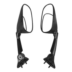 BAIONE Worldmotop Offroad Rear View Side Mirror Adjustable Motorcycle Side Rearview Mirrors Replacement for Yamaha YZF R1 2009-2014