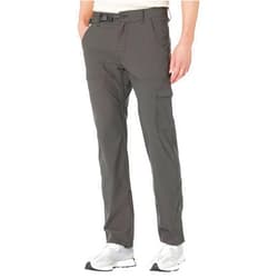 prAna Stretch Zion Pants II - Pants for Men - Slim Fit - Back Patch Pockets - Side Flap-utility Pocket Dark Iron 33 32