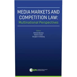 By David S. Evans (Editor), Antonio Bavasso (Editor), Douglas H. Ginsburg (Editor) & 0 more Format: Kindle Edition Media Markets and Competition Law: Multinational Perspectives