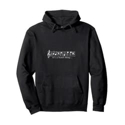 Hadley Designs Hoodies It's a band thing Marching Hoodie Men Women Geek Music Note Pullover Hoodie
