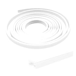 BIRRAY 16.4FT/5M Silicone LED Channel System, 6x12mm DIY LED Neon Rope Light IP67 Waterproof Fit for ≤8mm LED Strip Lights Installation, for Indoor Outdoor Ambient Decor