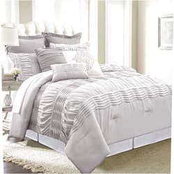 Amrapur Overseas | Melrose 8-Piece Embellished Comforter Set (Queen)