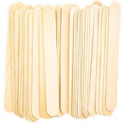OMWAH 100 Large Wax Waxing Wood Body Hair Removal Sticks Applicator Spatula 6