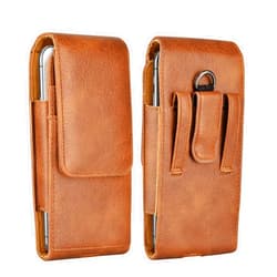 Njjex Cell Phone Holster for Samsung Galaxy S24 Ultra S23+ S22 S21 S20 FE S10 A15 A14 A35 A55 5G A12 A13 A32 A52 A51 A71 Note 20 Ultra 10 J7 J3 PU Leather Belt Clip Holster Pouch Holder Carrying Case