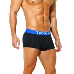 TADUANO Men's Underwear Boxer Trunk Briefs Underpants Modal Nature Sexy Fit Low Rise Lightweight Stretch Pouch Support