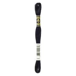Dmc 6-Strand Embroidery Cotton 8.7yd-Black