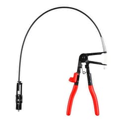 YanTone Hose Clamp Pliers Flexible Cable Type Swivel Pincer Pliers for Removal and Installation of Ring Type or Flat Band Clamp