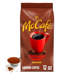 McCafe Premium Roast, Medium Roast Ground Coffee, 12 oz Bag