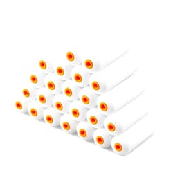 Voomey Mini Paint Roller Covers，High Density Foam Paint Roller，4 Inch Foam Roller Paint, 24 Pack,Fits All Flat Surfaces, Including Kitchen Cabinets, Doors, Tables, Etc.