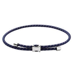 Miansai Mens Orson Pull Bungee Rope Bracelet | Sterling Silver