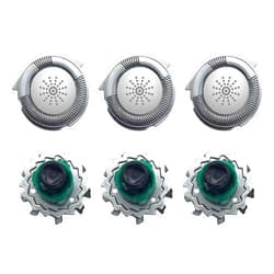 WELURE 3Pcs Latest Upgraded RQ11 Sensotouch 2D Replacement Rotary Blades ~ Models 1150X - 1180X for Philips Norelco RQ11 Sensotouch 2D 1150X 1160X 1170X 1180X
