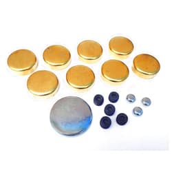 Silver Seal GM Chevy Brass Freeze Frost Plug Kit Small Block 283 305 327 350