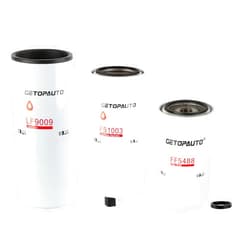 GETOPAUTO LF9009 FS1003 FF5488 Filter Kit Compatible with Cummins ISC 8.3L ISL/QSL 9.0L ISM N14 M11 Diesel Engines