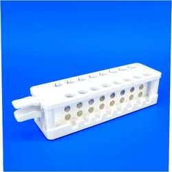 Sergi Lab Supplies Magnetic Rack for 1.5 and 2 mL centrifuge Tubes, with Removable Magnets