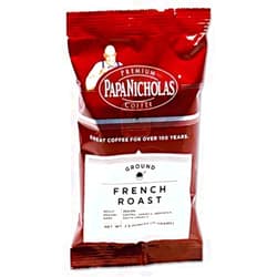 Papanicholas Coffee PCO25183 French Roast Dark Roast Premium Arabica Coffee Packets (Pack of 18), Brown