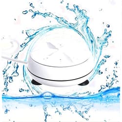 Danisse Portable Washing Machine, Mini Ultrasonic Washing Machine 3 in 1 Dishwashers Ultrasonic Waves Suitable for Home, Business, Travel, College Room, RV, Apartment (3.5IN)