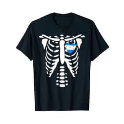 HNPRIDE Mens Honduras in my Heart Honduras tee shirt for men best shirt