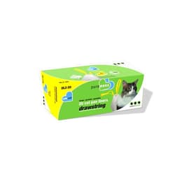 Van Ness Pets Drawstring Cat Litter Box Liners, Unscented, Large Size, 36” x 18”, 20 Count