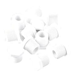 Mudder 12 Pieces 1/2 Inch 11630 91857 Water Heater Drain Plug White Plastic Drain Plug Compatible with RV Camper and Atwood Water Heaters