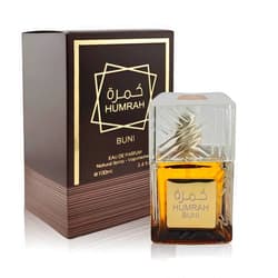 AFLUXE Men's Cologne Humrah Buni Noteds with Vanilla, Warm Spicy, Amber, Cinnamon - Eau de Parfum Long-Lasting Fragrance for Unisex Perfume, 3.40 Ounce / 100 ml