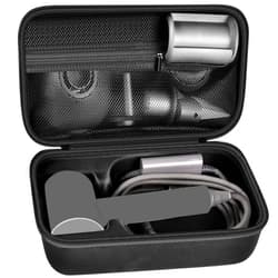 ANKHOH Case Holder for Dyson Supersonic Hair Dryer, Blow Dryer Storage Bag for Dyson Supersonic Hair Dryer Limited Gift Set Edition and Accessories,Box Only-Full Black