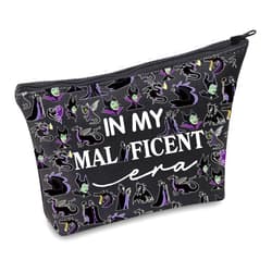 TSOTMO Villain Movie Merch Gift Evil Queen Inspired Cosmetic Bag Gift for Movie Fans Princess Villains Gift Villains WDW (Mal Bag)