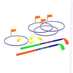 Wham-O Backyard Golf Game for Kids and Adults, Outdoor Lawn Golf Practice Set for Family Fun Activities, Great Gifts for Birthdays & Holidays