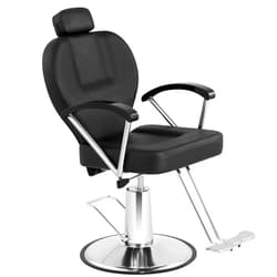 Dangvivi Barber Chair for Home Barbershop, Upgraded Higher Hair Stylist Chair, Reclinning Hydraulic Pump Styling Salon Chair, 360° Rotation, Height Adjustable, Ergonomic Design Hair Styling Chair