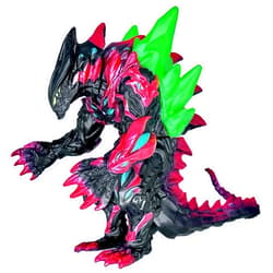 TwCare Ultra Monster EX Arch Belial Action Figure vs Godzilla Toy, 7.9in Tall, 13in Length, Movie Series Movable Joints Soft Vinyl, Travel Bag