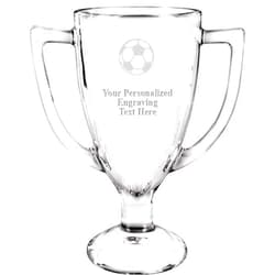 Crown Awards Personalized Glass Trophy, 7