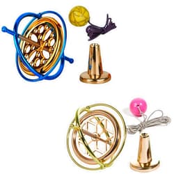 Joytech Precision Gyroscope Metal Anti-Gravity Spinning Top Balance Toy Educational Gift AG002-JA01