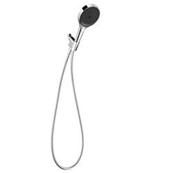 hansgrohe Rainfinity 5-inch Handheld Shower Head Set 3-Spray PowderRain, Intense PowderRain, MonoRain with Hose in Chrome, 1.75 GPM, 26914001