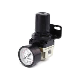SNS Air Compressor Pressure Regulator With Bracket and Gauge Female Thread 1/4 NPT 0-150 PSI Adjustable AR2000-N02