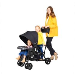 Joovy Caboose LX Tandem Stand-on Stroller, Black