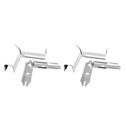 legrand Wiremold Metal Raceway, Extending Power, On-Wall, Flat Elbow, White, BWH6 (Pack of 2)