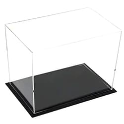 CieCian Clear Acrylic Display Case Box ，Versatile Collectibles Display Dustproof Showcase with Thickening Base，for Display Action Figures Home Storage Organizing Toys (20x8x10inch/50x20x25cm)