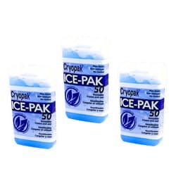 Cryopak 3 Ice Packs for Use in Insulated Bags and Coolers