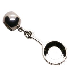 Dave The Bunny Frying Pan Charm - Egg Pan Charm for Cooking Enthusiasts, Chef Jewelry Accessory, Culinary-Inspired Cooking Pan Pendant, Unique Gift for Chefs, Cookware-Themed Collectible