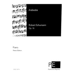 Robert Schumann Arabeske Op. 18