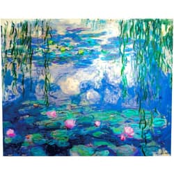Pintoo Jigsaw Puzzles 500 Piece for Adults - Monet - Water Lilies, 1916-19 Beautiful Plastic Puzzle for Home Decor Zero Dust Easy Storage [H2443]