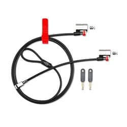 Kensington K64638WW ClickSafe Keyed Twin Laptop Lock