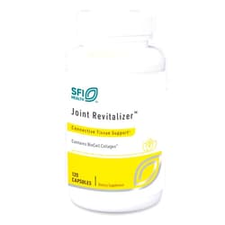 Klaire Labs Joint Revitalizer - Patented Hydrolyzed Collagen Peptide Formula with Chondroitin, MSM & Hyaluronic Acid, Hypoallergenic Connective Tissue Support (120 Capsules)