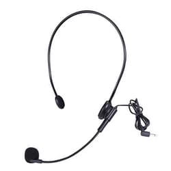 ARTHYLY Headset Microphone, Flexible Wired Boom (Standard 3.5mm Connector Jack),for Voice Amplifier,Teachers, Speakers, Coaches, Presentations, Seniors and More