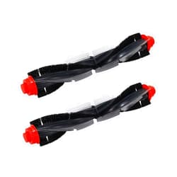 TIMCCO Replacement Accessories.Parts 2Pc Curved Combo Roller Brushes, Compatible for Neato XV-21 XV Signature Pro XV-11 XV-12 XV-15 XV-14 Replacement Combo Roller Brush Vacuum Parts.Accessories
