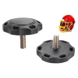 MOTAIN Thumb Screws Compatible for Riddell SpeedFlex Football Helmet,2 Pack Visor Clips Thumb Screws Fits Kids/Youth/Adult Helmet