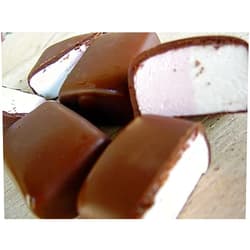 La Nouba Marshmallows Sugar/gluten Free Sugarfree Chocolate Covered Marshmallow 2.1 Oz (Pack of 6)