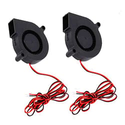 ACEIRMC 2pcs 5015 3D Printer DC Brushless Blower Cooling Fan for RepRap i3 CR-10 and Other Small Appliances Series Repair Replacement (12V)