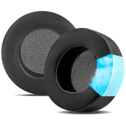 G GVOEARS Upgrade Replacement Ear Pads Cushions for Corsair Virtuoso RGB Wireless SE XT Gaming Headset, Cooling-Gel Earpads with Softer Memory Foam, Added Thickness, Durable Protein Leather