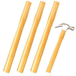 Taiyin 3 Pack Replacement Handles for Sledge Hammers, 12.7 Inch Small Sledge Hammer Handle Replacement Wooden Hammer Handle Replacement Wood Tool Handle for Round Head Hammer Octagonal Hammer