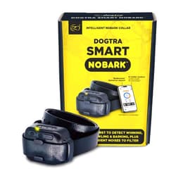 Dogtra Smart NOBARK, detects Whining and Barking, App Control e-Collar, Usage Notification, Behavior Report, Waterproof(IPX9K), 30 Yard Range, Compact Size for 10lbs Dogs, Triple Detection Accuracy.